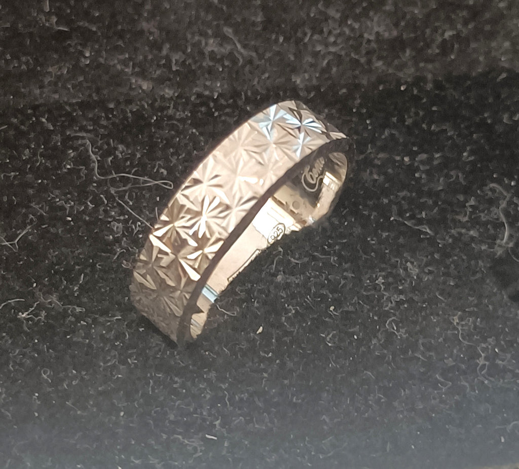 FEDI IN ARGENTO 925 UOMO "CONTE'" MISURA 20