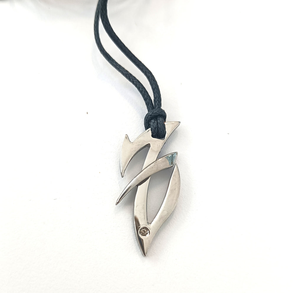 COLLINI IN ACCIAIO  ANALLERGICO CON DIAMANTINO NATURALE