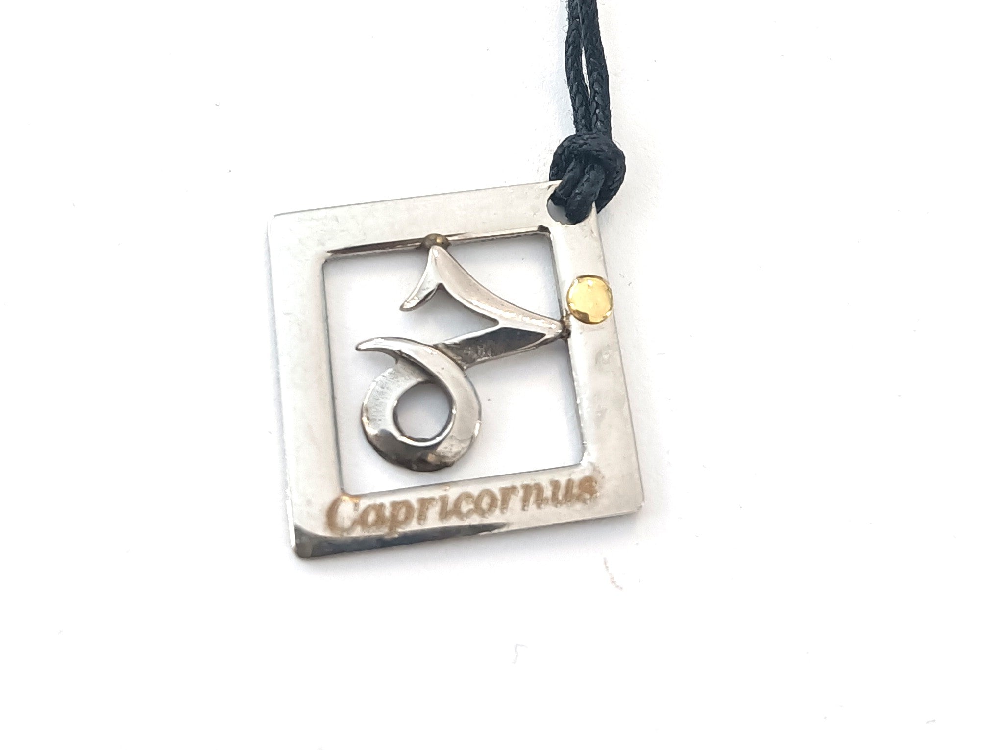 COLLINI SEGNI ZODIACALI ACCIAIO E ORO 18KT