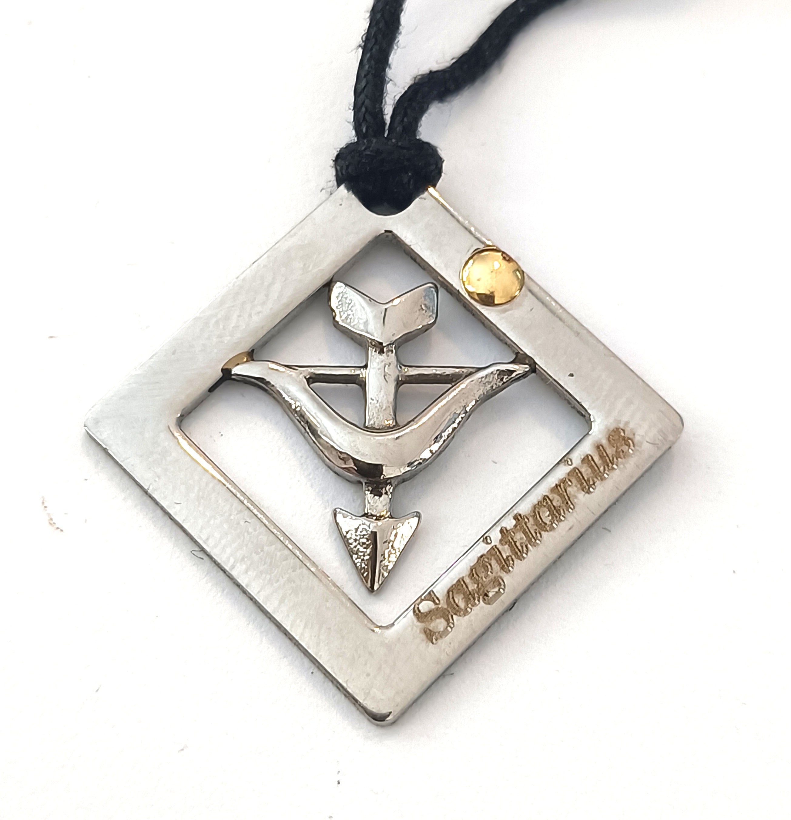 COLLINI SEGNI ZODIACALI ACCIAIO E ORO 18KT