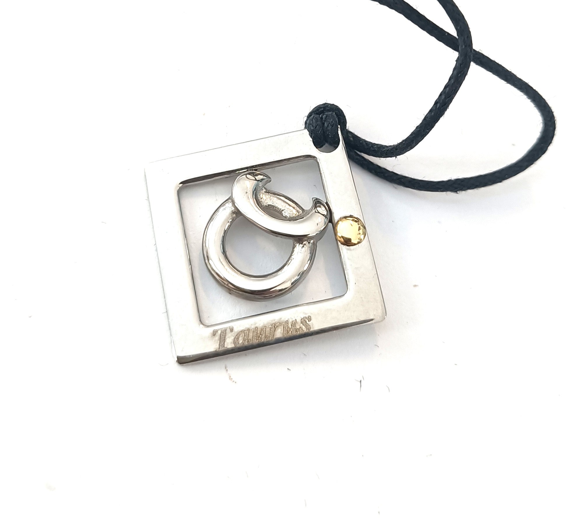 COLLINI SEGNI ZODIACALI ACCIAIO E ORO 18KT