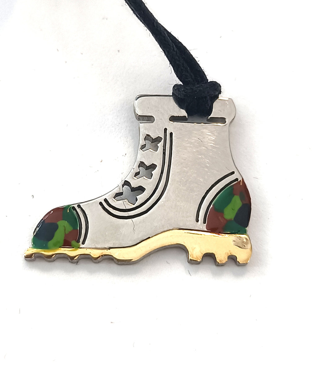 COLLINI IN ACCIAIO ANALLERGICO E ORO 18KT