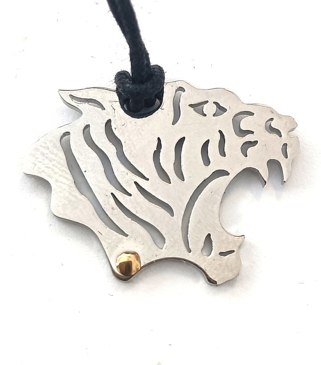 COLLINI IN ACCIAIO ANALLERGICO E ORO 18KT