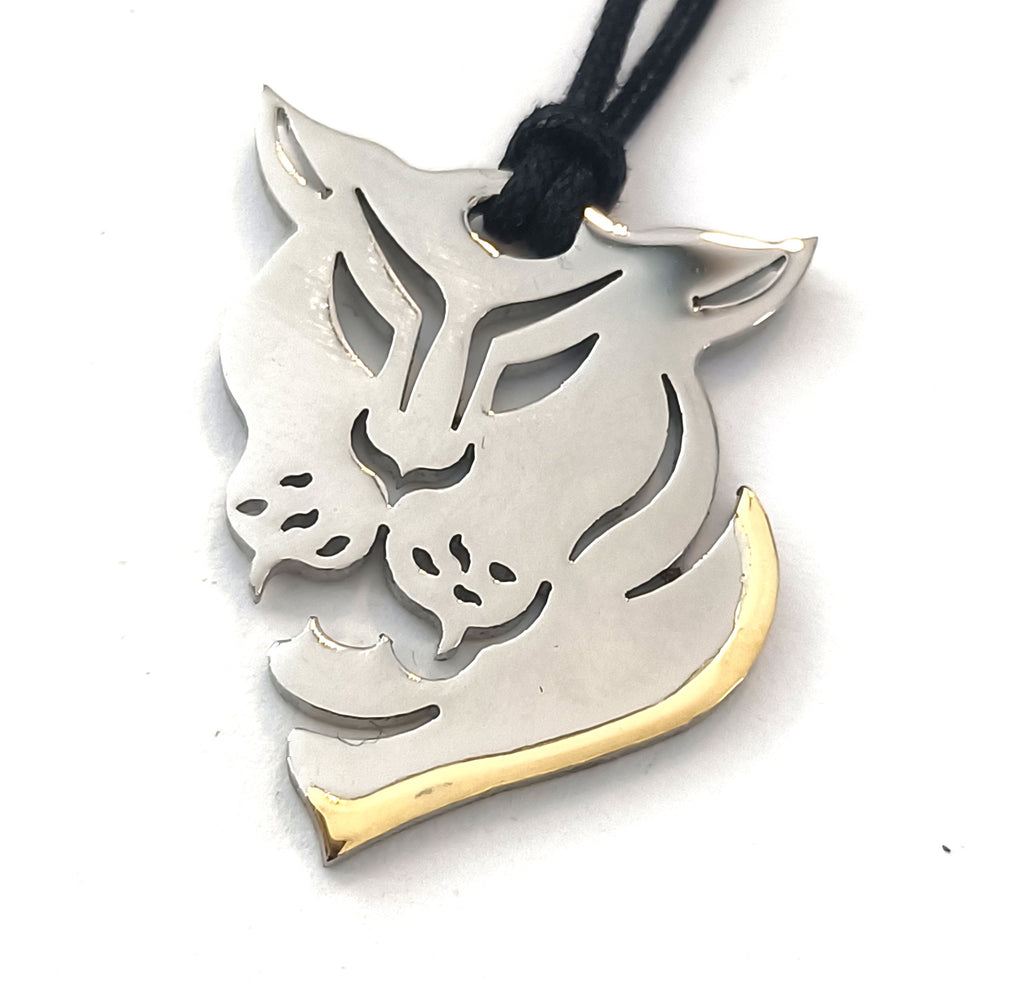 COLLINI IN ACCIAIO ANALLERGICO E ORO 18KT