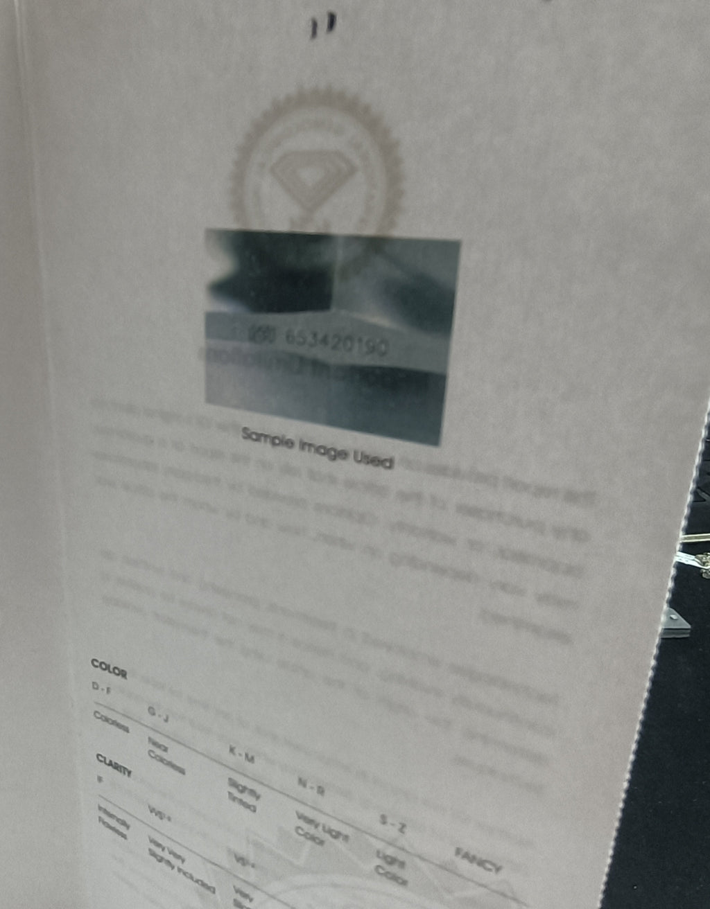 DIAMANTE NATURALE DA COLLEZIONE O PER SOLITARIO KT 1,03 CERTIFICATO I.G.I